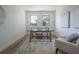 Spacious home office featuring natural light and stylish decor at 4511 24Th S Ave, St Petersburg, FL 33711