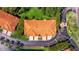 Overhead view of the property, highlighting its location and parking at 6251 Vista Verde W Dr, St Petersburg, FL 33707