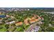 Aerial view showing location of property near golf course at 6251 Vista Verde W Dr, St Petersburg, FL 33707