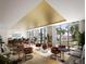 Relaxing lounge with leather seating and a bar at 400 Central Ave # 2007, St Petersburg, FL 33701