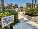 Private pool area with grilling station at 851 Bayway Blvd # 205, Clearwater Beach, FL 33767