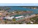 Aerial view of waterfront community and marina at 300 150Th Ave # 411, Madeira Beach, FL 33708