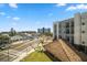 Building exterior showing street view and tiki hut at 300 150Th Ave # 411, Madeira Beach, FL 33708