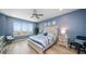 Spacious main bedroom with water views and large windows at 300 150Th Ave # 411, Madeira Beach, FL 33708