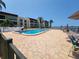 Enjoy this refreshing pool area near the waterfront at 851 Bayway Blvd # 205, Clearwater Beach, FL 33767