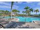 Enjoy the resort-style pool with plenty of lounge chairs at 7296 Marathon Dr # 504, Seminole, FL 33777