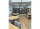Charming library area features extensive bookshelves, tables and chairs, perfect for reading and learning at 3357 38Th S St # A, St Petersburg, FL 33711