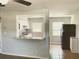 Eat-in kitchen featuring stainless steel appliances and a breakfast bar, enhancing the functionality and style of the space at 3505 75Th N St, St Petersburg, FL 33710