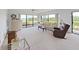 Spacious living room with water views and comfy seating at 203 Mariner Dr # 203, Tarpon Springs, FL 34689