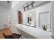 Kitchen with breakfast bar and modern finishes at 842 Amelia Ne Ct, St Petersburg, FL 33702