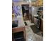 Cozy kitchen features stainless steel appliances and tile countertops at 3447 Monte Rio St, New Port Richey, FL 34655