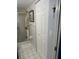 Bathroom with shower, toilet and linen closet at 6020 Shore S Blvd # 604, Gulfport, FL 33707