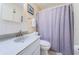 Simple bathroom with a shower/tub combo at 5969 Terrace Park N Dr # 304, St Petersburg, FL 33709