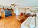 Spacious living area with hardwood floors and open layout at 1380 Gulf Blvd # 307, Clearwater Beach, FL 33767