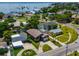 Property view showcasing location near water and other homes at 3425 Overlook Ne Dr, St Petersburg, FL 33703