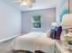 Bright bedroom with ceiling fan and ample natural light at 3425 Overlook Ne Dr, St Petersburg, FL 33703