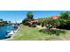 Property with canal views and lush landscaping at 4216 La Costa Cv # 4216, Bradenton, FL 34210