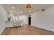 Spacious living room with light wood flooring and recessed lighting at 4216 La Costa Cv # 4216, Bradenton, FL 34210