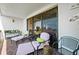 Relaxing balcony with comfortable seating and access to interior at 50 Coe Rd # 331, Belleair, FL 33756