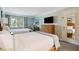 Bedroom with two double beds, dresser and window at 36750 Us Highway 19 N # 20-213, Palm Harbor, FL 34684
