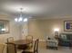 Bright dining area with table and chairs, perfect for small gatherings at 36750 Us Highway 19 N # 15-310, Palm Harbor, FL 34684
