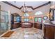 Luxurious bathroom with soaking tub, double vanities and walk-in shower at 806 Columbus Dr, Tierra Verde, FL 33715