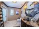 Upscale bathroom with granite vanity, soaking tub and walk-in shower at 806 Columbus Dr, Tierra Verde, FL 33715
