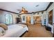 Spacious Primary bedroom with access to a second floor hallway at 806 Columbus Dr, Tierra Verde, FL 33715