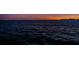 Stunning water view at sunset at 806 Columbus Dr, Tierra Verde, FL 33715