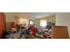 Small bedroom with large windows and needs some cleaning at 8194 Wpa Rd, Brooksville, FL 34601
