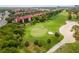 Aerial view of condos and golf course at 2400 Feather Sound Dr # 1317, Clearwater, FL 33762