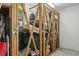 Individual storage unit with wire shelving at 300 Woodette Dr # 203, Dunedin, FL 34698
