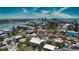 Property view showcasing home's location and proximity to water at 131 E Bay Dr, Treasure Island, FL 33706