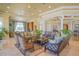 Relaxing community lobby with comfortable seating and tropical plants at 11 San Marco St # 903, Clearwater, FL 33767
