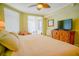 Spacious bedroom with king-size bed and ocean views at 11 San Marco St # 903, Clearwater, FL 33767