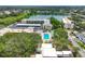 Community features pool, parking and lake access at 11485 Oakhurst Rd # 107, Largo, FL 33774