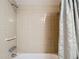 Clean bathroom with shower and tub at 11485 Oakhurst Rd # 107, Largo, FL 33774