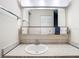 Bathroom vanity with sink and large mirror at 11485 Oakhurst Rd # 107, Largo, FL 33774