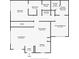 Floor plan showing a spacious layout with multiple rooms at 10590 Windsor Lake Ct # 0, Tampa, FL 33626