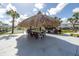 Relax and entertain under the thatched roof palapa with BBQ grills at 5347 81St N Ln # 22, St Petersburg, FL 33709