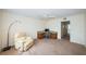 Home office with built-in desk and comfortable recliner at 5130 Brittany S Dr # 202, St Petersburg, FL 33715
