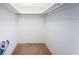 Spacious walk-in closet with ample storage space and carpeted flooring at 5130 Brittany S Dr # 202, St Petersburg, FL 33715