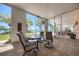 Outdoor patio with seating and scenic water views at 675 S Gulfview Blvd # 903, Clearwater Beach, FL 33767