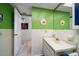 Small bathroom with single vanity at 675 S Gulfview Blvd # 903, Clearwater Beach, FL 33767