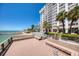 Elevated wooden pier offering scenic waterfront views at 675 S Gulfview Blvd # 903, Clearwater Beach, FL 33767