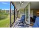 Spacious sunroom featuring comfortable seating and a view of the outdoors at 900 Cove Cay Dr # 1H, Clearwater, FL 33760