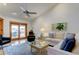 Relaxing living room with large windows, comfortable seating, and access to a patio at 4981 61St S Ave, St Petersburg, FL 33715
