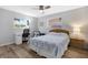Well-lit bedroom with a desk and chair, ideal for remote work at 2499 Indigo Dr, Clearwater, FL 33763