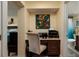 Small office nook with desk and chair at 6011 Bahia Del Mar Blvd # 150, St Petersburg, FL 33715
