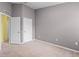 Spacious bedroom with neutral decor and carpet at 2619 Redford Way, Wesley Chapel, FL 33544
